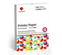 Phomemo A4 Printer Paper, Non-Thermal Paper, Premium Multipurpose Copy Paper Compatible with Phomemo P831 and Other General Printer, 210x297 mm, 200 Sheets