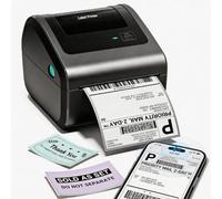 Phomemo Bluetooth Shipping Label Printer 4x6, D450BT Thermal Label Printer, Label Printers for Postage Package, Address, Logo, Lightweight Thermal Printer Compatible with Etsy, Amazon, Shopify, Vinted