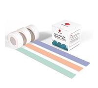 Phomemo D30 Continuous Label Tape - Green Purple Orange Label Tapes, 3 Rolls