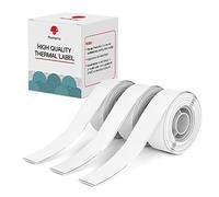 Phomemo D30 Label Maker - Black on White Continuous Label Tape, 0.55 inch Width, 15 x 6m Long, 3-Roll