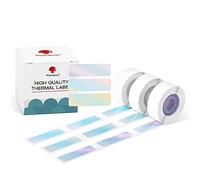 Phomemo D30 Label Maker Tape - Gradient, Self-Adhesive/Waterproof/Oil Proof/Scratch Resistant, Suitable for Name, Price, Storage and Classification Tags, 12x40mm/0.47x1.57in, 3 Rolls