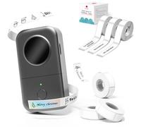 Phomemo D30 Label Maker with Tape, Mini Bluetooth Label Maker for Home, office, kitchen, School, With 6 rolls Label