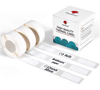 Phomemo D30 Labels,3 Rolls self-Adhesive Label,12mm*30mm, Compatible with Phomemo D30 Label Printer,Suitable for Home,Office,School,Storage Organization,210 Labels/roll,3 Rolls in Total.White