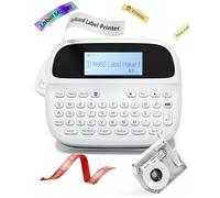 Phomemo Label Maker,Keyboard Label Printers,M950 Mini Thermal Labels Maker Bluetooth,Label Makers Machine with Tape 12mm for Home Office Portable labelling Machine White