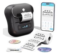 Phomemo Label Maker - M220 Label Printer,Thermal Bluetooth Label Maker Machine,Portable Sticker Label Machine for Home, Office,School, Small Business - Compatible with IOS, Android