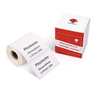 Phomemo Labels M110 M120 M200 M220 Label Printer,Multi-Purpose Square Self-Adhesive phomemo m110 Labels-Thermal Sticker Labels for Barcode,Name,Address 1.97"x1.18"(50x30mm),230 Labels/Roll