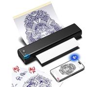 Phomemo M08F Tattoo Printer, Thermal Stencil Printer with 10 Transfer Papers, Tattoo Stencil Machine for Tattoo Artists and Beginners