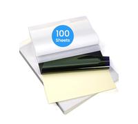 Phomemo M08F Tattoo Transfer Paper, Thermal Stencil Paper for Tattooing, Compatible with M08F TP81 Tattoo Printer, A4 Size 8.27" x 11.69"(210x297mm), 100 Sheets