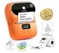 Phomemo M110-2026 Portable Wireless Thermal Label Printer, Bluetooth Label Maker Machine for iOS And Android Phone, Barcode Printer for School, Retail, Home and Office, with 1 Labelroll