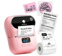 Phomemo M110 Label Maker, Large Label Maker Machine Bluetooth for iOS And Android Phone, Label Printer Machine for Logo, Name, Barcode, Address, Jewellery,Retail, Home, School with 100 Labels