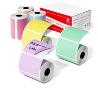 Phomemo M110 M120 M200 M220 M221 Labels, Rectangular Thermal Labels - Thermal Printer Labels for Price, Name, Address, Logo, Barcode, 40mm*30mm, 230 Labels/Roll, 6 Rolls in Total