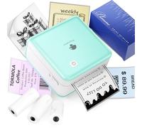 Phomemo Mini Printer - Gifts Thermal Sticker Printer for Phone, 300dpi High Resolution Faithtag Bible Sticker Maker Machine, P2S Bluetooth Inkless Label Maker for Crafter, Kids, Student, Organiser