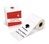Phomemo Multi-Purpose Square Self-Adhesive Labels for M110 M120 M220 M200 Printers, 1.97"x3.15 (50x80mm), 100 Labels/roll