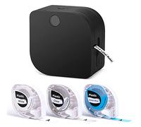 Phomemo P12 Label Maker with 3 Rolls of Label Tapes, Portable Bluetooth Label Printer, Wireless Sticker Maker Mini Label Makers with Multiple Templates for Home, Office, Kitchen & Gifts, iOS & Android