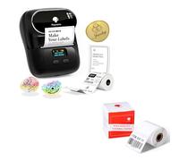 Phomemo Product Image M110 Label Maker with 330 Labels, Upgraded Thermal Label Printer for Phone and Windows/Mac, 2 Inch Portable Label Maker Machine for Kitchen, Office, Retail, Address, Barcode