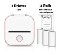 Phomemo T02 Mini Printer Portable Printer Thermal Printing Sticker Wireless Inkless Pocket Printer Self-adhesive Label Printer