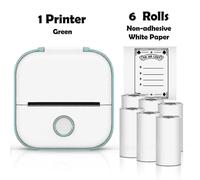 Phomemo T02 Mini Printer Portable Printer Thermal Printing Sticker Wireless Inkless Pocket Printer Self-adhesive Label Printer