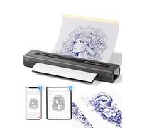 Phomemo Tattoo Stencil Printer A4 Tattoo Transfer Printer,TP88 Wireless Tattoo Thermal Printer Bluetooth,Tattoo Printer Portable with 10pcs Tattoo Papers for DIY, Temporary and Permanent Tattoos