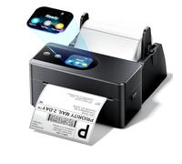 Phomemo Thermal Label Printer 4x6 with Touchable Screen, Bluetooth Shipping Label Printer for Small Business, PM64D Label Maker Compatible with Amazon, Shopify, Hermes, Royal Mail
