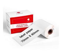 Phomemo Thermal Labels for M220/M221/M250, 70×80mm(2.76"x3.15"), 90 PCS