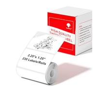 Phomemo Thermal Labels for M220 M250 M421 Label Printer - Multifunctional Self-Adhesive Label,Price Tag Label 57x32mm,230 Labels/roll
