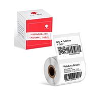 Phomemo Thermal Labels for Phomemo M120 M220 M110 M250 M421 Label Printer, Multi-Purpose Square Self-Adhesive Labels, Thermal Paper for Barcode, Name, 1 Roll 1.57'' x 1.18'' (40x30mm), 230Labels/Roll