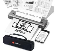 Phomemo Thermal Portable Inkless Printer A4 A5 B5 100mm/s - G100 Pro & Bag