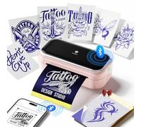 Phomemo TP31 Tattoo Stencil Printer 3 Inch, Upgraded Thermal Tattoo Printer with 30pcs Tattoo Transfer Paper, Bluetooth Tattoo Printer Machine Compatible with Smartphone & iPad