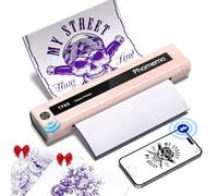 Phomemo TP88 Portable Thermal Tattoo Stencil Printer, Tattoo Transfer Printer Maker, Bluetooth Inkless Stencil Tattoo machine Compatible with Smartphone & Tablet & PC