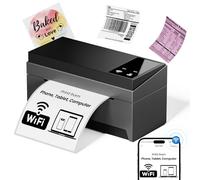 Phomemo Wifi Thermal Label Printer 4x6,Shipping Label Printer,Postage Thermal Printers Address,249WF Labels Printer Machine for Parcels,Compatible with Amazon,EBay,Etsy,FedEx,UPS (DarkGrey)