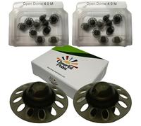 Phonak 4.0 Open Hearing Aid Domes, Medium Size (0.35 inch=9 mm), 20 Domes in 2 Pack, Hearing aid Domes Manufactured by Sonova in Switzerland (OEM), 054-0786
