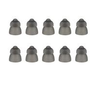 Phonak Hearing Aid Silicone Ear Tips, Size S 9mm, Double-Layer Open Design, 10-Pack, Grey