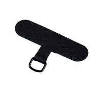 Phone Anti Lost Patch Ideal Solution for Securing Smartphones within Full Coverage Cases Sized from 4 to 6 7 Inches (Black)
