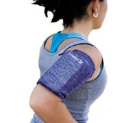 Phone Armband Sleeve: For All Phones Running Sports Arm Band Strap Holder Pouch Case Workout Fits iPhone 7 8 X XR 11 Plus Android Samsung Galaxy S8 S9 Note 7 8 9 Edge For Women & Men Blue, Small