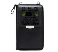 Phone Bags for Women Customized Small Bags crossword puzzle marijuana leaves for Everyday Use or Gift Idea Cute Stylish Elegant Accessory