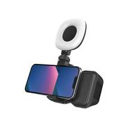 Phone Bluetooth Handheld Sefile Stick Handle Stabilizer Vlog Selfie Fill Light Photography Accessories Black with