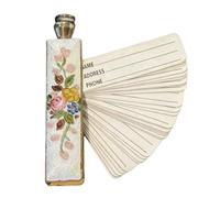 Phone Book - 7x2cm Portable Exquisite Metal, Small Telephone Address Book for Outdoor Travel Work Business Commuting Personal Records Information Storage Birthday