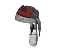Phone Booth in London Streets Print Helmet Cap Quick Dry Cycling Skull Wrap Breathable Polyester Adjustable Adult Summer Beanie