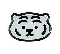 Phone Bracket Decorative Flexible Lightweight Cartoon Tiger Acrylic Airbags Epoxy Telescopic Phone Finger Clip Holder for Taking Photo A 1 Pcs