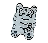Phone Bracket Decorative Flexible Lightweight Cartoon Tiger Acrylic Airbags Epoxy Telescopic Phone Finger Clip Holder for Taking Photo C 1 Pcs