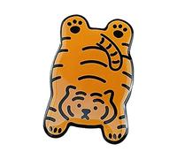Phone Bracket Decorative Flexible Lightweight Cartoon Tiger Acrylic Airbags Epoxy Telescopic Phone Finger Clip Holder for Taking Photo D 1 Pcs
