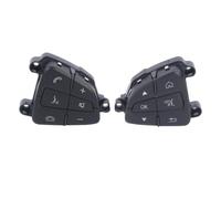 Phone Button Set for W205 2014-2017 | Left Right Assemblies, Route Home Back Layout, ABS Shell, Maintenance Replacement