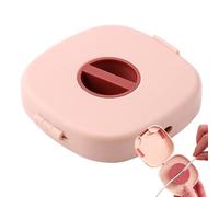 Phone Cable Organizer - 2 in 1 Wire Holder with Phone Base - Cable Reel and Cable Organizer - for Electronics USB Headphones Portable Travel Office Work, pink, Consulte la descripción, See description