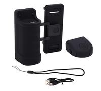 Phone Camera Grip Handle Magnetic Adjustable Clamp Selfie Phone Mount Grip Holder with Bluetooth Shutter for Outdoor Travel Photography Plastic