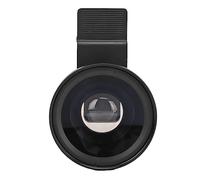Phone Camera Lens 0.45X Universal Ultra Wide Angle 12.5X External Lens Camera Accessories for Take Pictures Black Clip on Cell Phone Lens