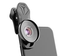 Phone Camera Lens, Cell Phone Clip on Lens Kit, 10X Macro Lens Clip on i Phone Lens for i Phone and Most of Android Smartphone