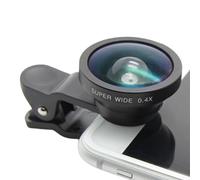 Phone Camera - Metal Glass Portable Wide Angle Clip Universal Holder for