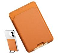 Phone Card Holder - Lightweight Card Slot, Stylish Phone Wallet | Adhesive Back Pocket for Smartphones, Slim PU Organizer for Travel, Secure Holder Case for IDs, Credit Cards, essentiall