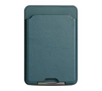 Phone Card Holder - PU Leather Adhesive Pocket, Slim Stick on Wallet, Compact Organizer Pouch, Secure Handle Design | Travel Accessory for Carrying Card, Sapphire, Se référer au descriptif, Refer to