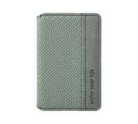 Phone Card Holder Spiked Waterproof Magnetic Case Wallet, Portable Adhesive Card Holder | Slim Credit Card Holder Required for Credit Cards, ID, Coins, Travel and Work, Green, see description, See